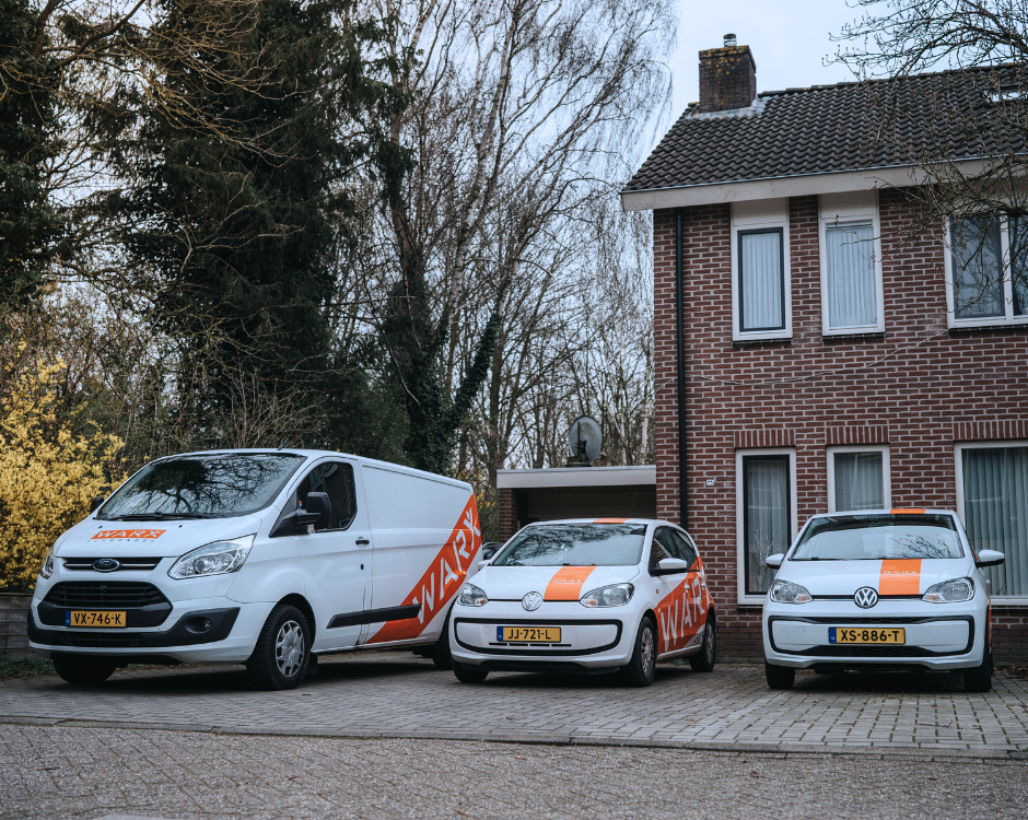Huisvesting van Poolse medewerkers van Warx - voorbeeld van een woning en vervoer (auto's)